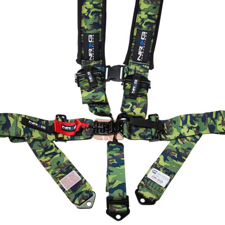 NRG SFI 16.1 5pt 3in. Seat Belt Harness/ Latch Link - Camo-tuningsupply.com