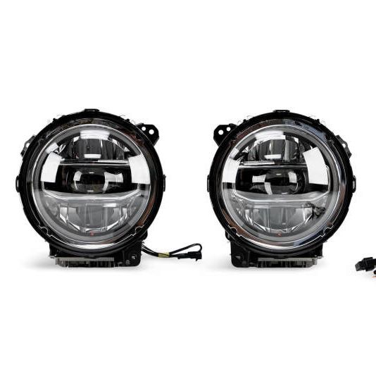 DV8 Offroad 2018+ Jeep Wrangler JL/Gladiator LED Projector Headlights-tuningsupply.com