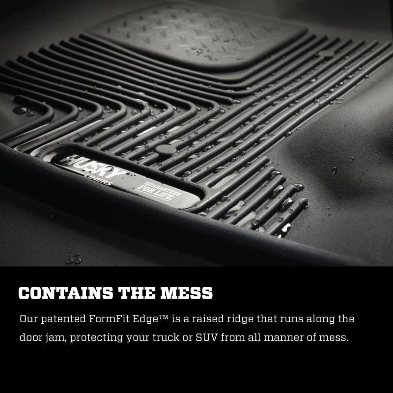 Husky Liners 19-23 RAM 2500/3500 Mega Cab X-ACT 2nd Seat Floor Liner Full Coverage - Black-tuningsupply.com