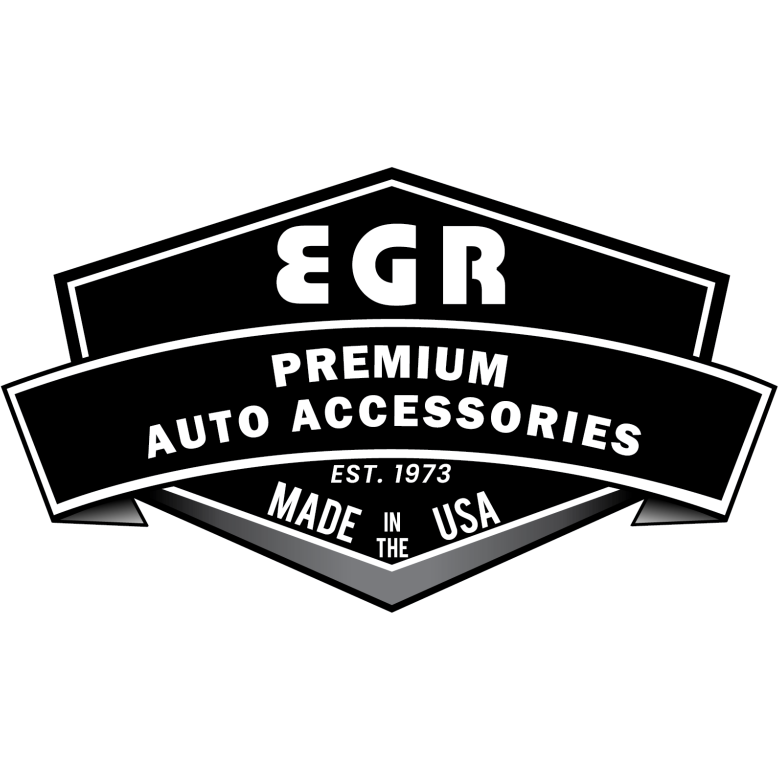 EGR 2019 Chevy 1500 Crew Cab In-Channel Window Visors - Dark Smoke-tuningsupply.com