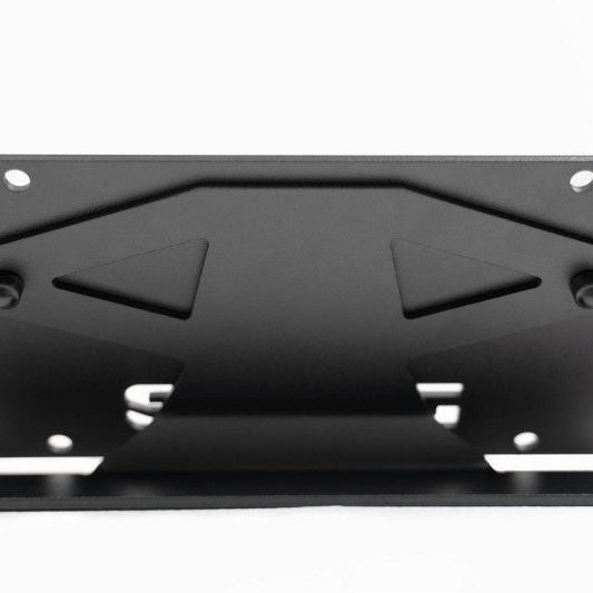 DV8 Offroad 2021 Ford Bronco Capable Bumper Slanted Front License Plate Mount-tuningsupply.com