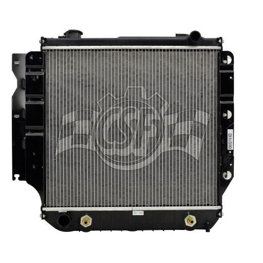 CSF 03-06 Jeep Wrangler 2.4L OEM Plastic Radiator-tuningsupply.com