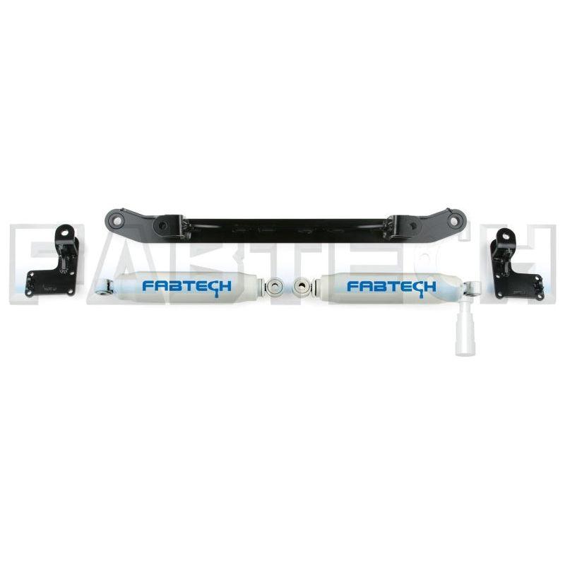 Fabtech 99-03 Ford F250/350/Excursion 2WD Dual Performance Steering Stabilizer Kit-tuningsupply.com