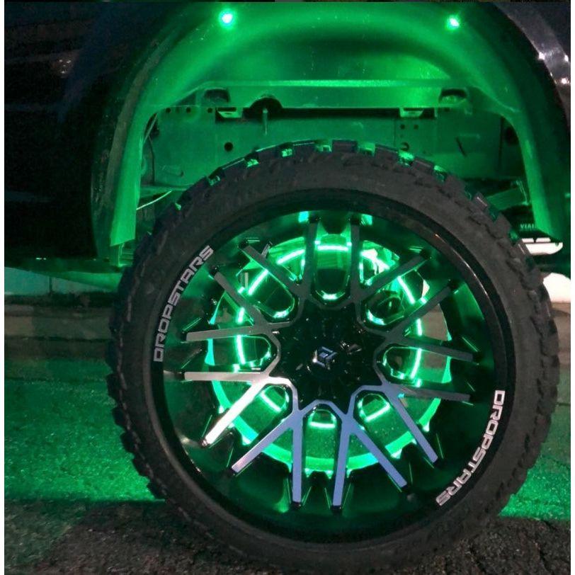 Oracle LED Illuminated Wheel Rings - ColorSHIFT - 15in. - ColorSHIFT No Remote - SMINKpower Performance Parts ORL4210-334 ORACLE Lighting