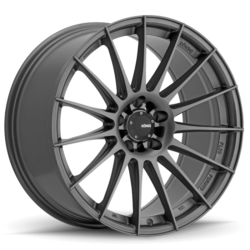 Konig Rennform 18x8 5x112 ET45 Matte Grey-tuningsupply.com