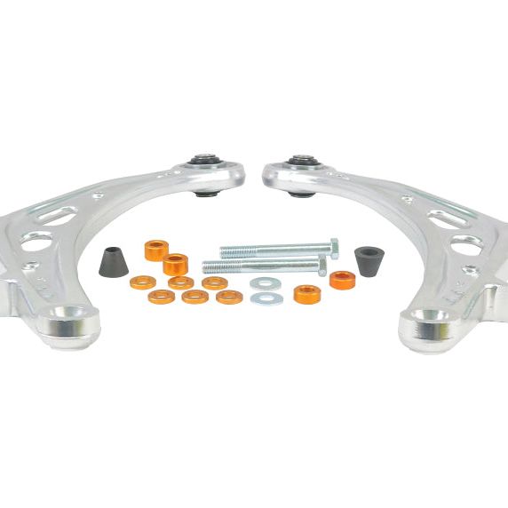 Whiteline 11-14 Subaru WRX/STI Front Lower Control Arm-Control Arms-Whiteline-WHLKTA291-SMINKpower Performance Parts