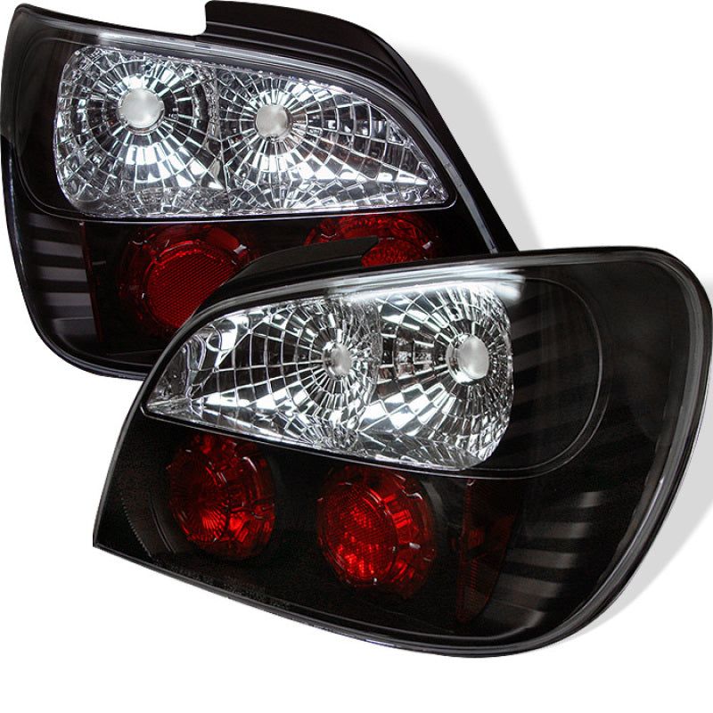 Spyder Subaru Impreza WRX/Sti 02-03 4Dr (Not Fit Wagon)Euro Style Tail Lights Black ALT-YD-SI01-BK - SMINKpower Performance Parts SPY5007193 SPYDER