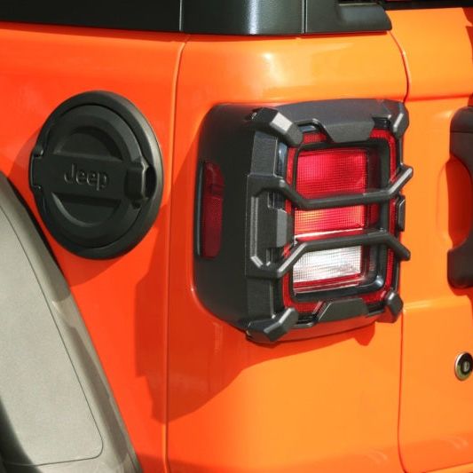 Rugged Ridge 18-20 Jeep Wrangler JL Elite Tail Light Guard-Light Covers and Guards-Rugged Ridge-RUG11226.13-SMINKpower Performance Parts