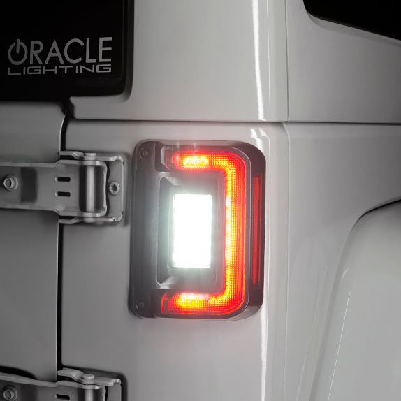 Oracle Lighting Jeep Wrangler JK Flush Mount LED Tail Lights SEE WARRANTY-tuningsupply.com