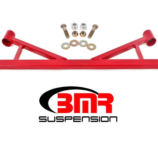 BMR 15-17 S550 Mustang Front 4-Point Subframe Chassis Brace - Red-tuningsupply.com