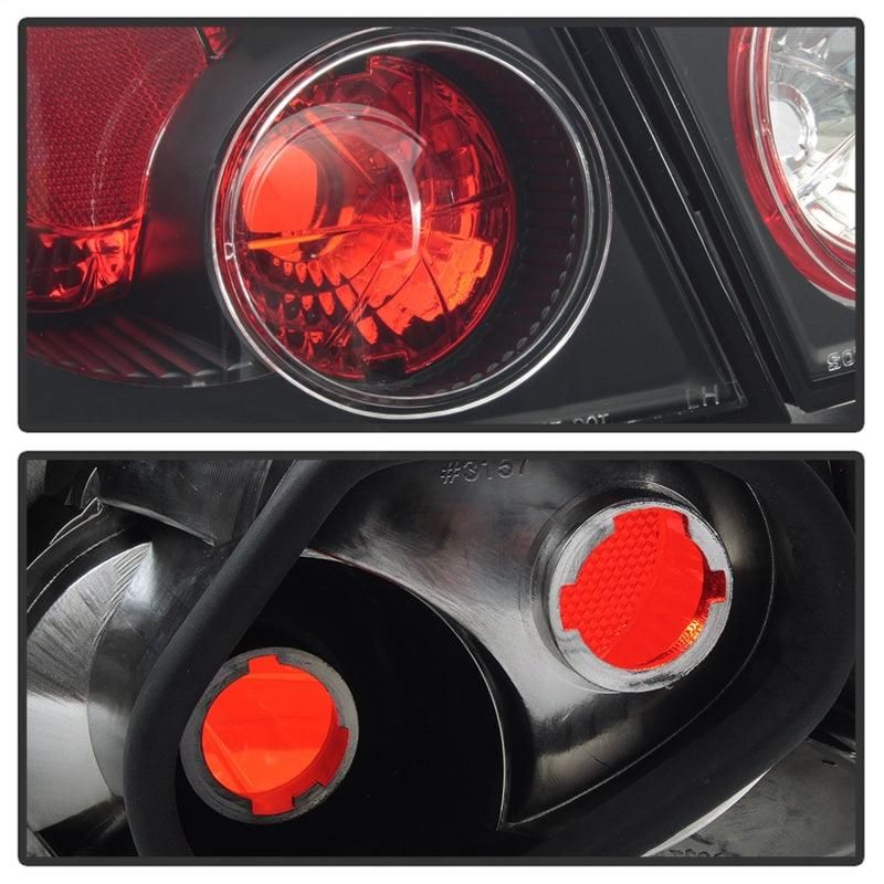 Spyder Toyota Corolla 03-08 Euro Style Tail Lights Black ALT-YD-TC03-BK - SMINKpower Performance Parts SPY5007339 SPYDER