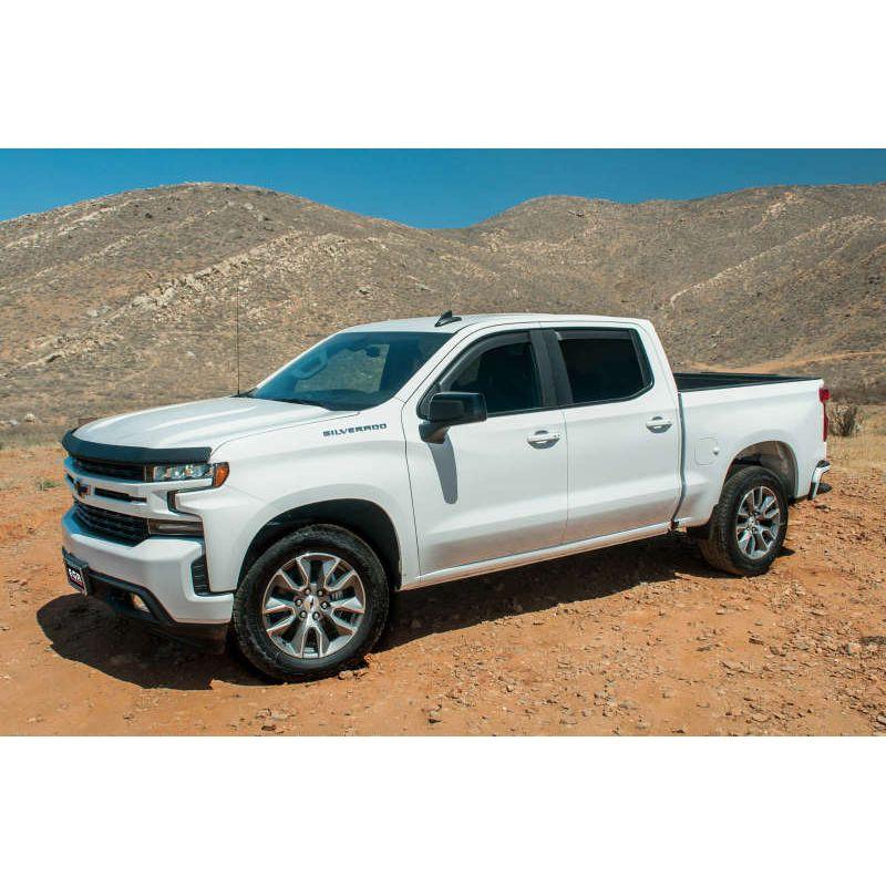 EGR 2019 Chevy 1500 Crew Cab In-Channel Window Visors - Matte-tuningsupply.com