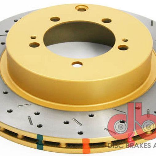 DBA 03-05 Evo 8/9 Rear Drilled & Slotted 4000 Series Rotor-tuningsupply.com