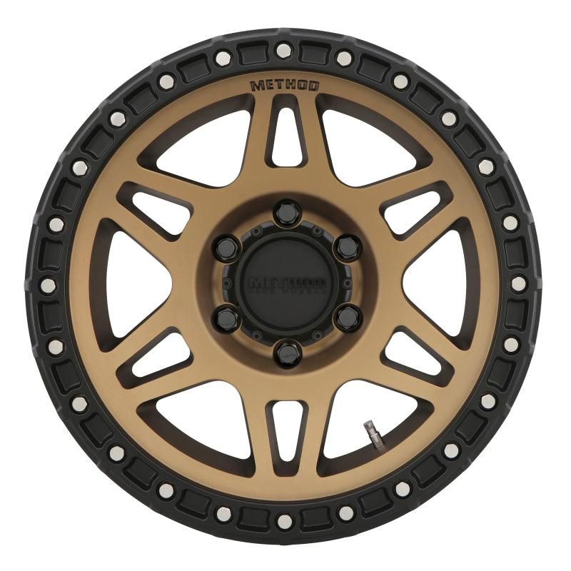 Method MR312 18x9 +18mm Offset 6x5.5 106.25mm CB Method Bronze/Black Street Loc Wheel-tuningsupply.com