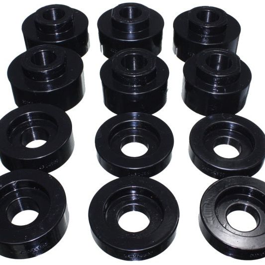 Energy Suspension 08-16 Ford F-250/F-350/F-450/F-550 Super Duty STD/Super Cab Black Body Mount Set-tuningsupply.com