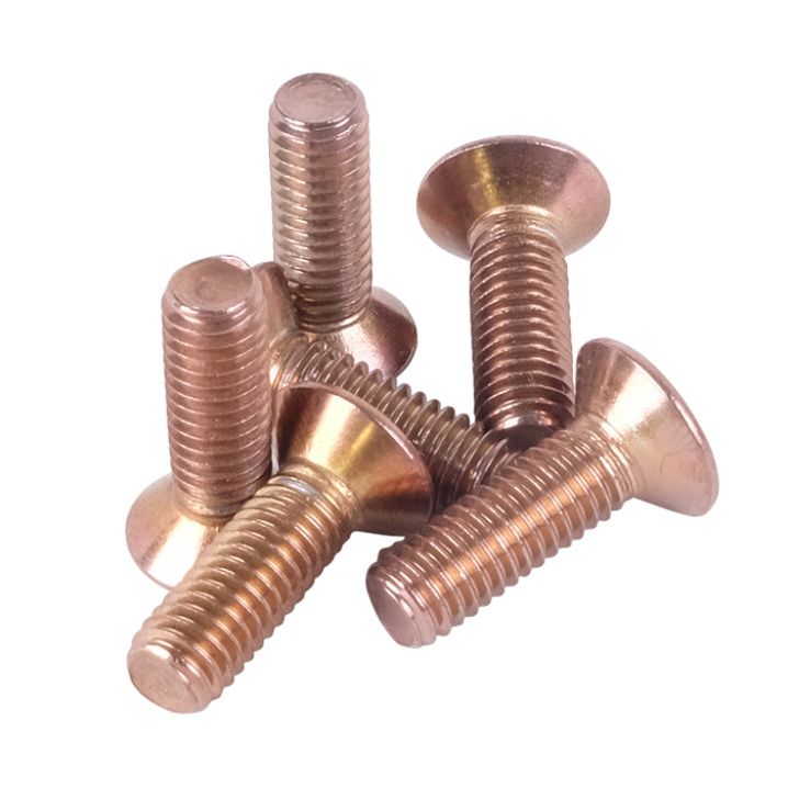 NRG Steering Wheel Screw Upgrade Kit (Conical) - Rose Gold-tuningsupply.com