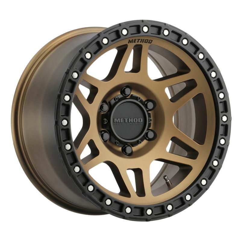 Method MR312 18x9 +18mm Offset 6x5.5 106.25mm CB Method Bronze/Black Street Loc Wheel-tuningsupply.com