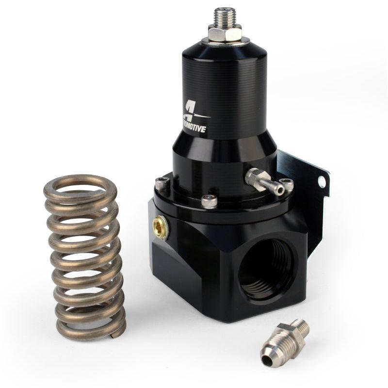 Aeromotive Adjustable Regulator - 30-120 PSI - .500 Valve - 2x AN-12 Inlets / AN-12 Return-tuningsupply.com