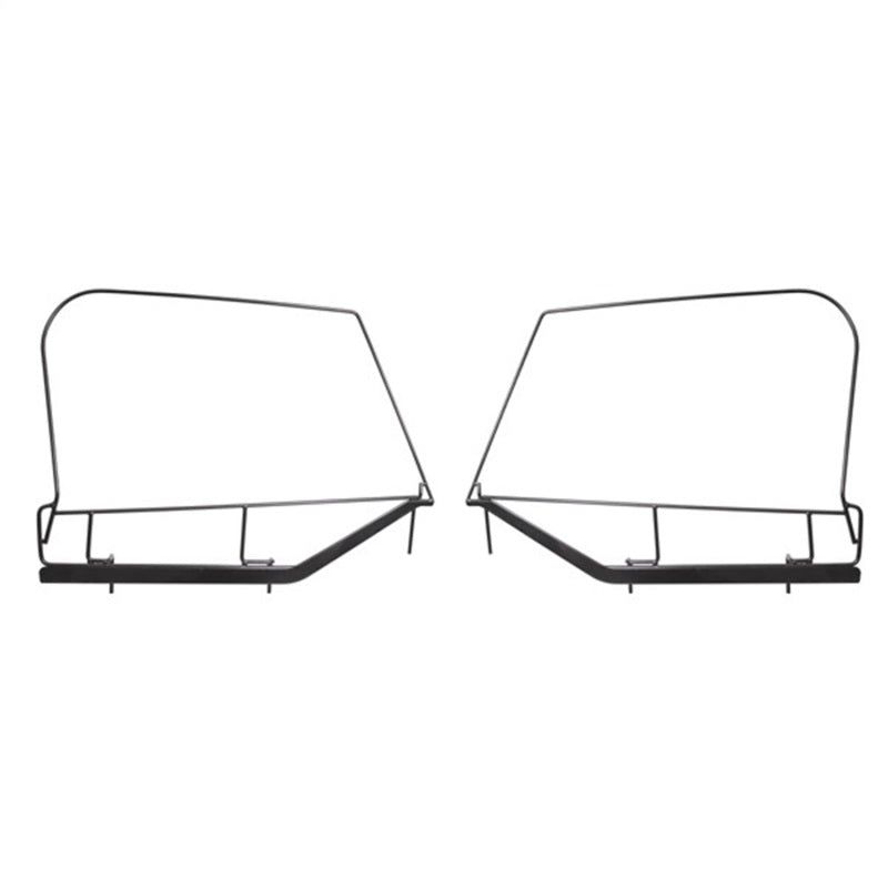 Rugged Ridge Upper Door Skin Frames 97-06 Jeep Wrangler-Door Panels-Rugged Ridge-RUG13703.80-SMINKpower Performance Parts