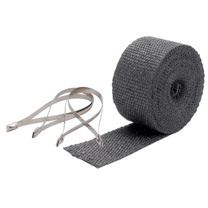 DEI Exhaust Wrap Kit - Pipe Wrap and Locking Tie - Black-tuningsupply.com