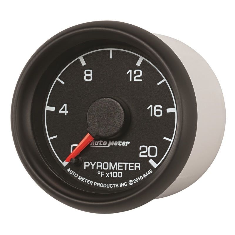 Autometer Factory Match Ford 52.4mm Full Sweep Electronic 0-2000 Deg F EGT/Pyrometer Gauge-tuningsupply.com